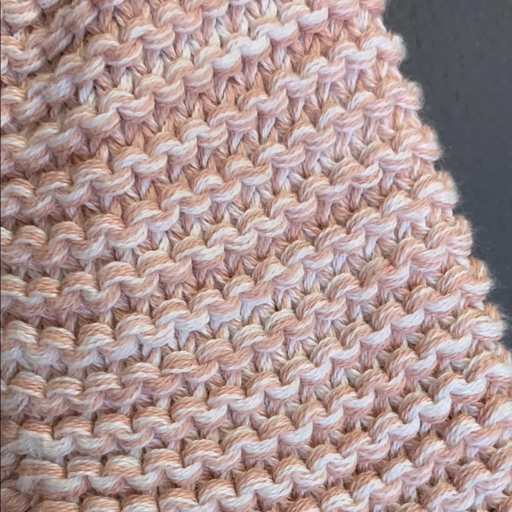 Nordstrom Pink Knit Cardigan with Wooden Buttons size 3M